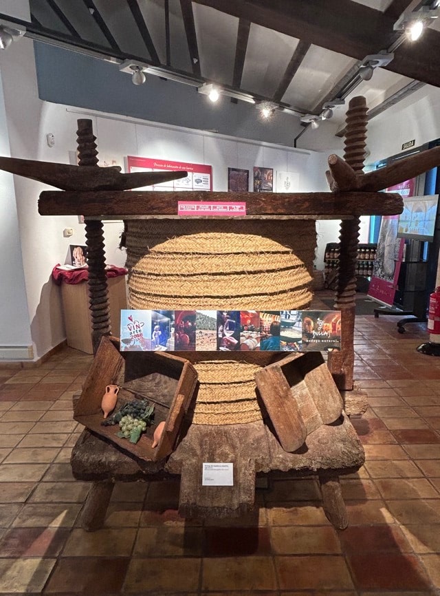 Prensa de vino DO Bullas