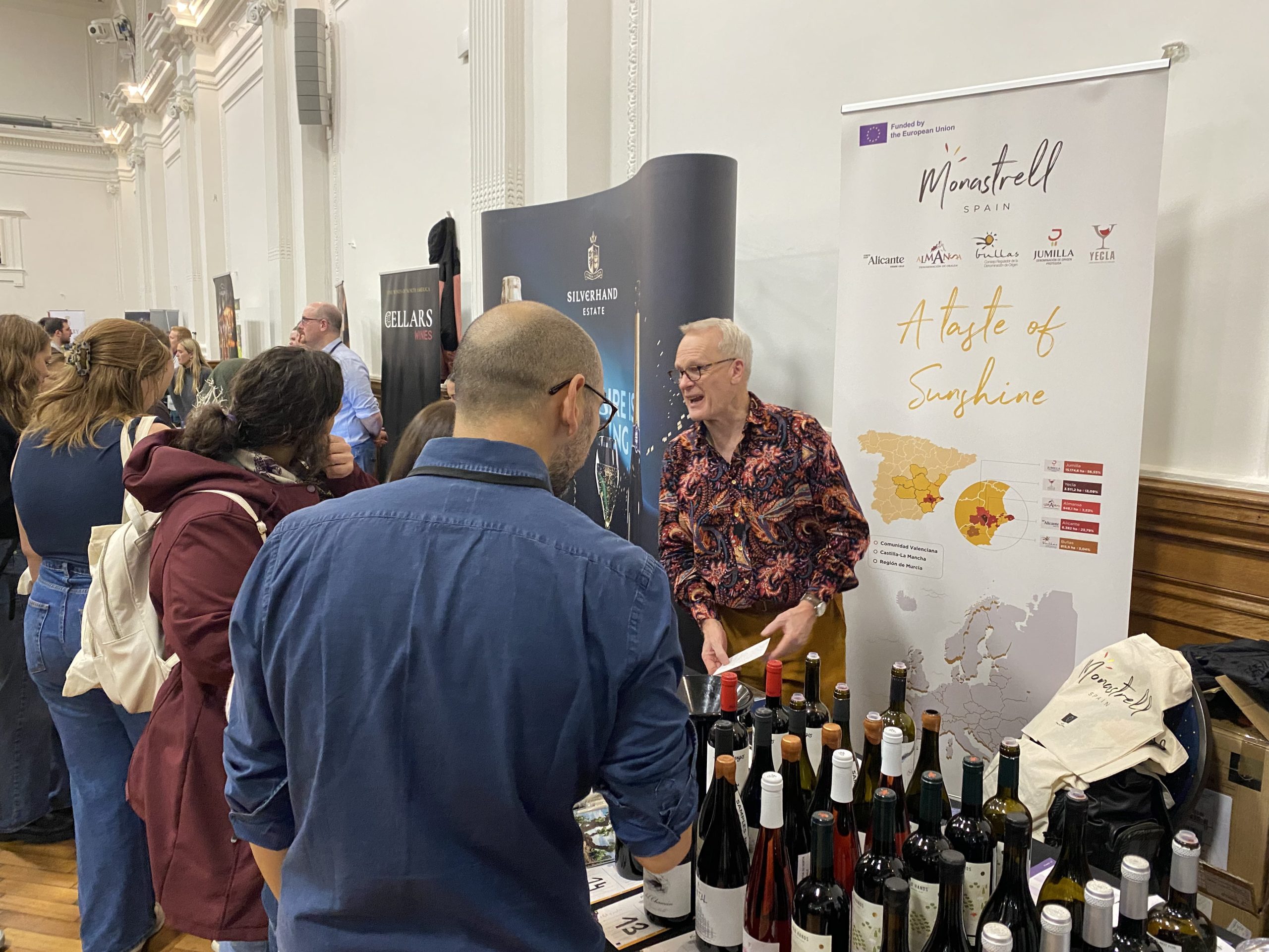 Presentación de monastrell durante el The Big Christmas Wine Fest 2025