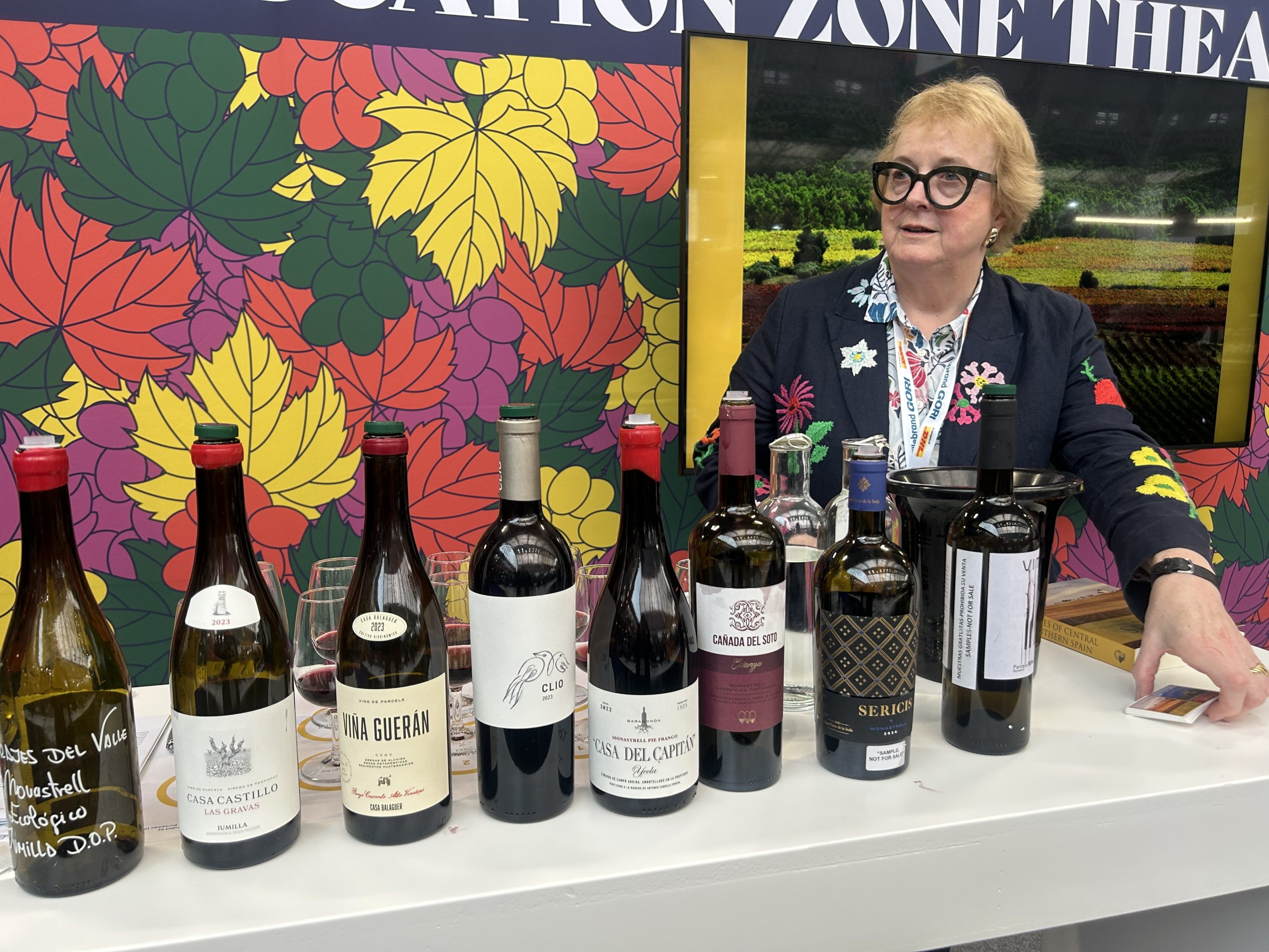 presentación de monastrell en su masterclass en londres